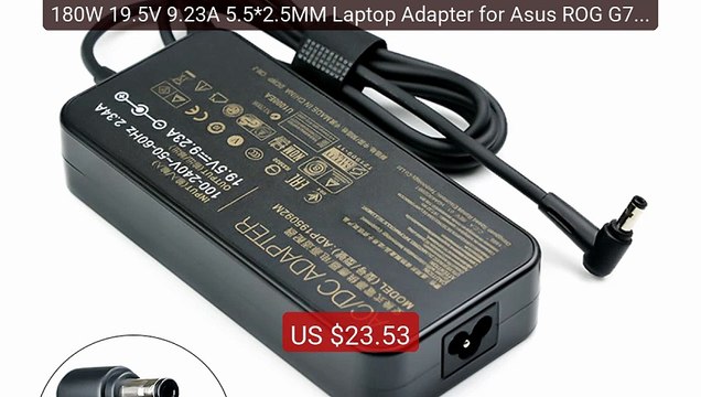 180W 19.5V 9.23A 5.5*2.5MM Laptop Adapter for Asus ROG G75 G75VW G... Best Deal 2026 | Shop Now!