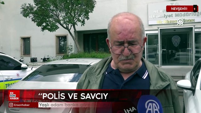 Nevşehir’de yaşlı adam banka görevlisi sayesinde dolandırılmaktan kurtuldu