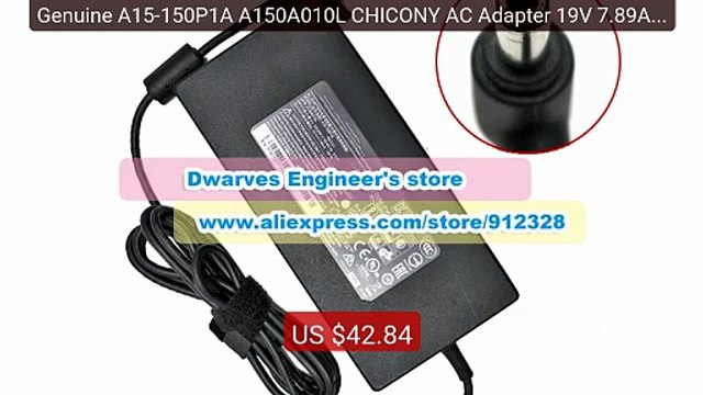Genuine A15-150P1A A150A010L CHICONY AC Adapter 19V 7.89A 1... Top Pick 2026 | Unbeatable Price!