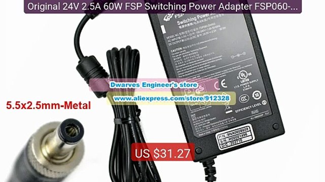 Original 24V 2.5A 60W FSP Switching Power Adapter FSP060-DAAN3... Best Buy 2026 | Great Quality!