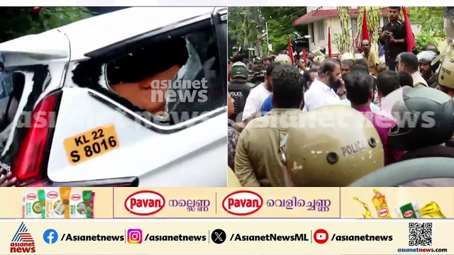 പ്രതികളെ തേടി പൊലീസ്; പാളയം ഏരിയ കമ്മിറ്റി ഓഫീസിന് മുൻപിൽ വൻ പൊലീസ് സന്നാഹം