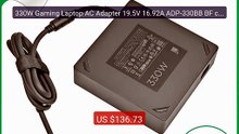 330W Gaming Laptop AC Adapter 19.5V 16.92A ADP-330BB BF cha... -- Top Pick 2026 | Unbeatable Price!