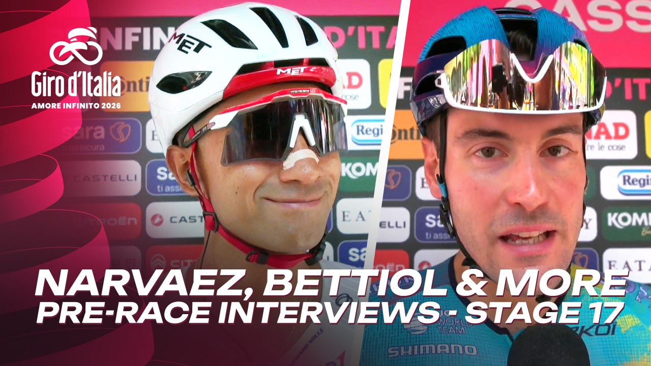Narvaez: "The Maglia Ciclamino is a nice goal for me" | Interview Giro d'Italia 2026