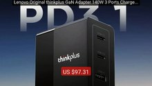 Lenovo Original thinkplus GaN Adapter 140W 3 Ports Charger USB... -- Best Buy 2026 | Great Quality!