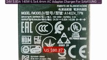 24V 5.83A 140W 6.5x4.4mm AC Adapter Charger For SAMSUNG  A1402... -- Best Buy 2026 | Great Quality!