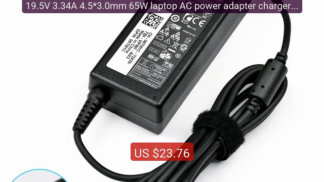 19.5V 3.34A 4.5*3.0mm 65W laptop AC power adapter charger f... Top Pick 2026 | Unbeatable Price!