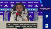 Fabregas thrilled with 'historic' season by Como