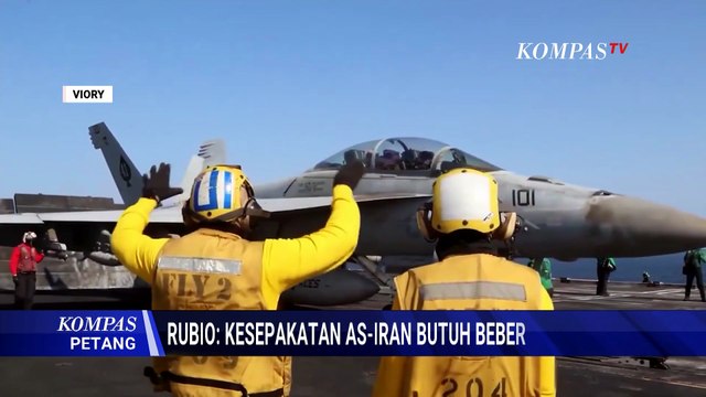 Menlu AS Sebut Kesepakatan Akhiri Perang dengan Iran Butuh Beberapa Hari Lagi | KOMPAS PETANG