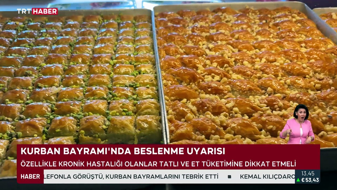 Kurban Bayramı'nda beslenme uyarısı