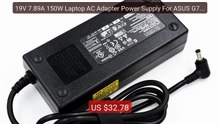 19V 7.89A 150W Laptop AC Adapter Power Supply For ASUS G73JH ... -- Amazing Value 2026 | Must Have!