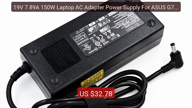 19V 7.89A 150W Laptop AC Adapter Power Supply For ASUS G73JH ... Amazing Value 2026 | Must Have!