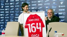 Juan Cruz se despide de Osasuna tras seis temporadas