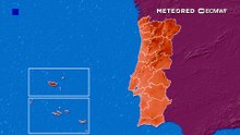 Trovoadas severas regressam esta tarde, mas o calor extremo não dá tréguas