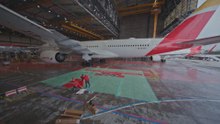 El avión de la selección para el Mundial