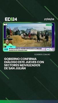 El viceministro Hormando Vaca Díez informó que este jueves se instalará una mesa de diálogo con sectores movilizados de San Julián para buscar acuerdos que permitan levantar los bloqueos.