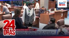 Obstruction of justice rap eyed vs Padilla over dela Rosa 'escape' | 24 Oras
