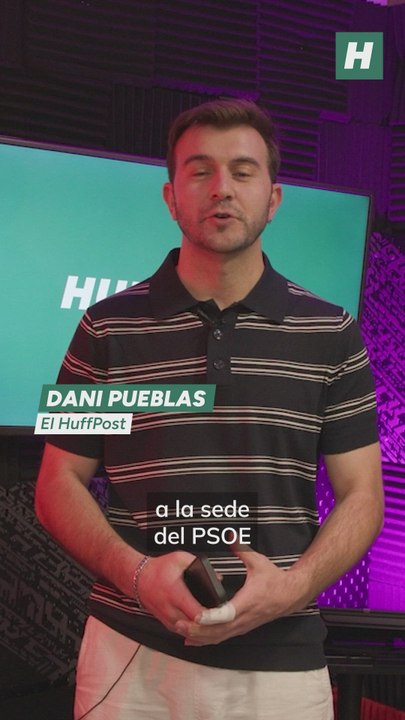 Aparece un señor en Ferraz en medio de los periodistas mientras la UCO está dentro y deja este momento glorioso