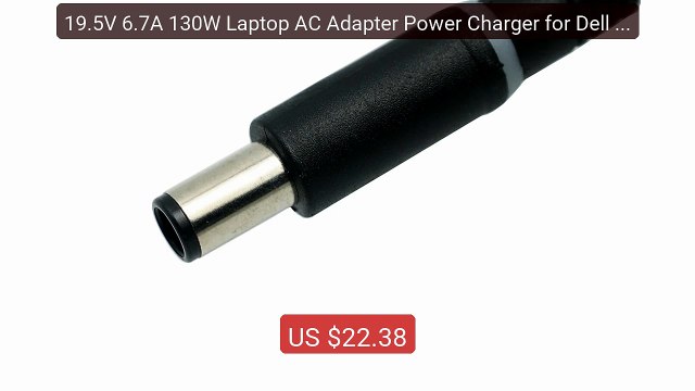19.5V 6.7A 130W Laptop AC Adapter Power Charger for Dell XPS M... Best Buy 2026 | Great Quality!