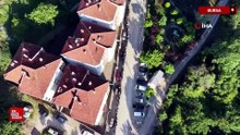 Bursa İnegöl’de 60 yıllık bayramlaşma geleneğinde 1 kilometrelik kuyruk