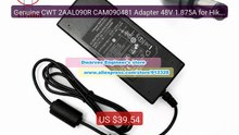 Genuine CWT 2AAL090R CAM090481 Adapter 48V 1.875A for Hikvision NV... -- Best Deal 2026 | Shop Now!