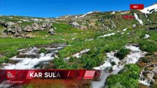Erzincan’da 2 bin metre rakımda saklı kalan Konarlı Şelalesi