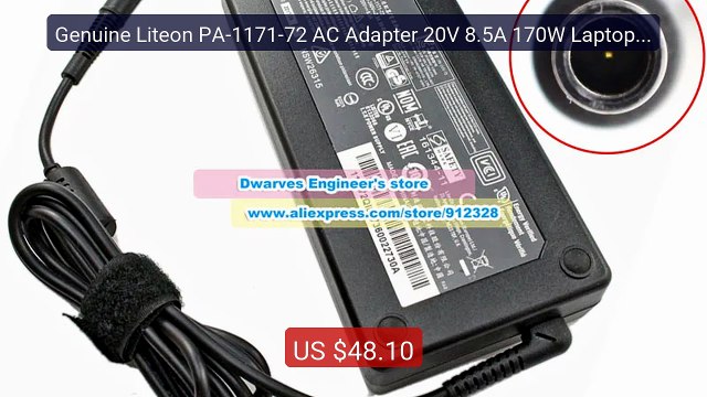 Genuine Liteon PA-1171-72 AC Adapter 20V 8.5A 170W Laptop Charger ... Best Deal 2026 | Shop Now!