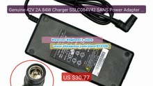 Genuine 42V 2A 84W Charger SSLC084V42 SANS Power Adapter Round... -- Hot Deal 2026 | Limited Offer!