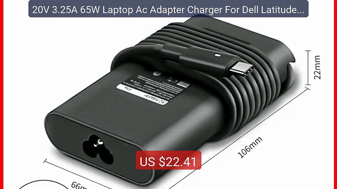 20V 3.25A 65W Laptop Ac Adapter Charger For Dell Latitude 5420 741... -- Best Deal 2026 | Shop Now!