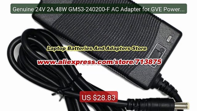 Genuine 24V 2A 48W GM53-240200-F AC Adapter for GVE Power Sup... Amazing Value 2026 | Must Have!