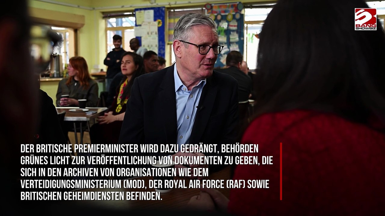 Sir Keir Starmer wird aufgefordert, die britischen 'UFO-Akten' freizugeben