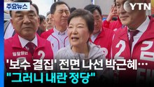'보수 결집' 전면 나선 박근혜..."그러니 내란 정당" / YTN