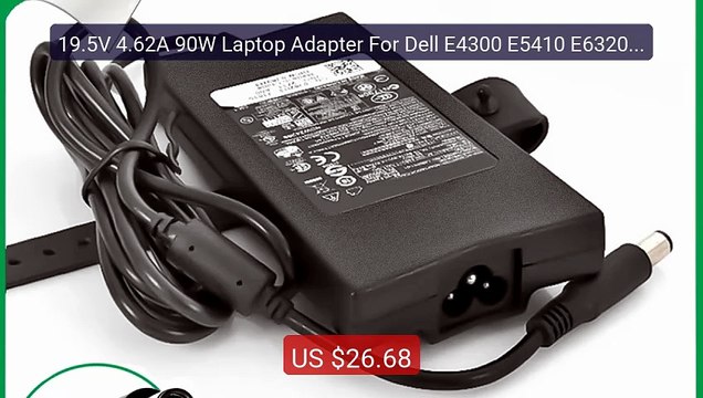 19.5V 4.62A 90W Laptop Adapter For Dell E4300 E5410 E6320 E64... Amazing Value 2026 | Must Have!