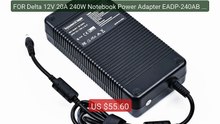 FOR Delta 12V 20A 240W Notebook Power Adapter EADP-240AB B 5.... -- Amazing Value 2026 | Must Have!
