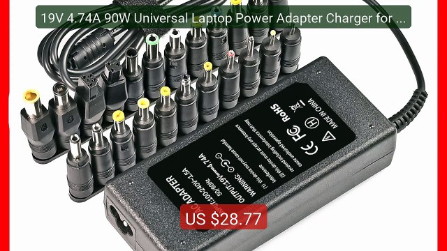 19V 4.74A 90W Universal Laptop Power Adapter Charger for Le... Top Pick 2026 | Unbeatable Price!
