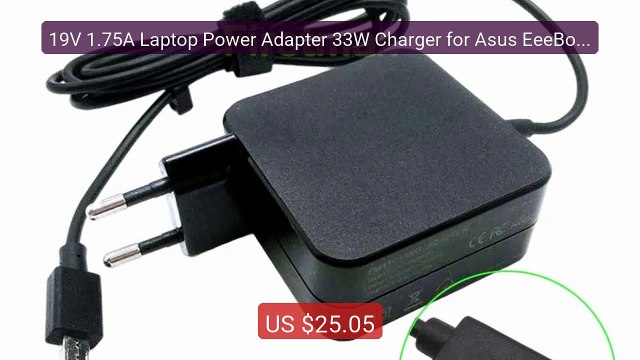 19V 1.75A Laptop Power Adapter 33W Charger for Asus EeeBook X2... Hot Deal 2026 | Limited Offer!