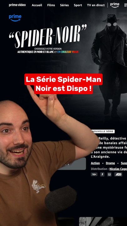 Spider-Noir est dispo !