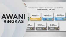 AWANI Ringkas: Harga RON97, RON95 tanpa subsidi turun.