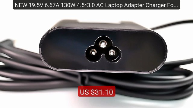 NEW 19.5V 6.67A 130W 4.5*3.0 AC Laptop Adapter Charger For DE... Amazing Value 2026 | Must Have!