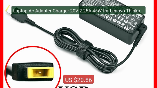 Laptop Ac Adapter Charger 20V 2.25A 45W for Lenovo Thinkpad... Top Pick 2026 | Unbeatable Price!