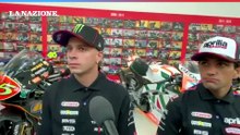 MotoGp vista Mugello, Bezzecchi e Martin al Museo Piaggio