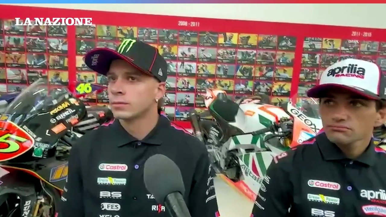 MotoGp vista Mugello, Bezzecchi e Martin al Museo Piaggio