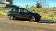 Motociclista fica ferido em batida com carro no bairro Canadá