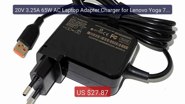 20V 3.25A 65W AC Laptop Adapter Charger for Lenovo Yoga 700... Top Pick 2026 | Unbeatable Price!