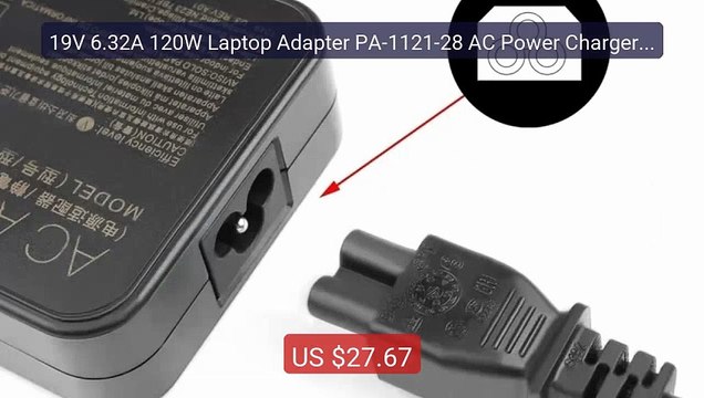 19V 6.32A 120W Laptop Adapter PA-1121-28 AC Power Charger For ... Best Buy 2026 | Great Quality!