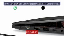 20V 11.5A 230W USB GaN AC Laptop Charger For Lenovo Legion Y740 Y9... -- Best Deal 2026 | Shop Now!