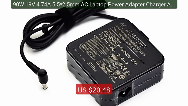 90W 19V 4.74A 5.5*2.5mm AC Laptop Power Adapter Charger ADP-90... Hot Deal 2026 | Limited Offer!