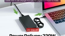 230W 20V 11.5A Charger For Lenovo Legion 5 7 Y520-15 Y540 Y730... -- Best Buy 2026 | Great Quality!