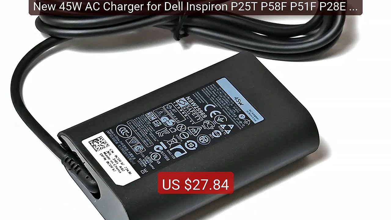 New 45W AC Charger for Dell Inspiron P25T P58F P51F P28E P69G P57G ... -- Top Rated 2026 | Buy Now!