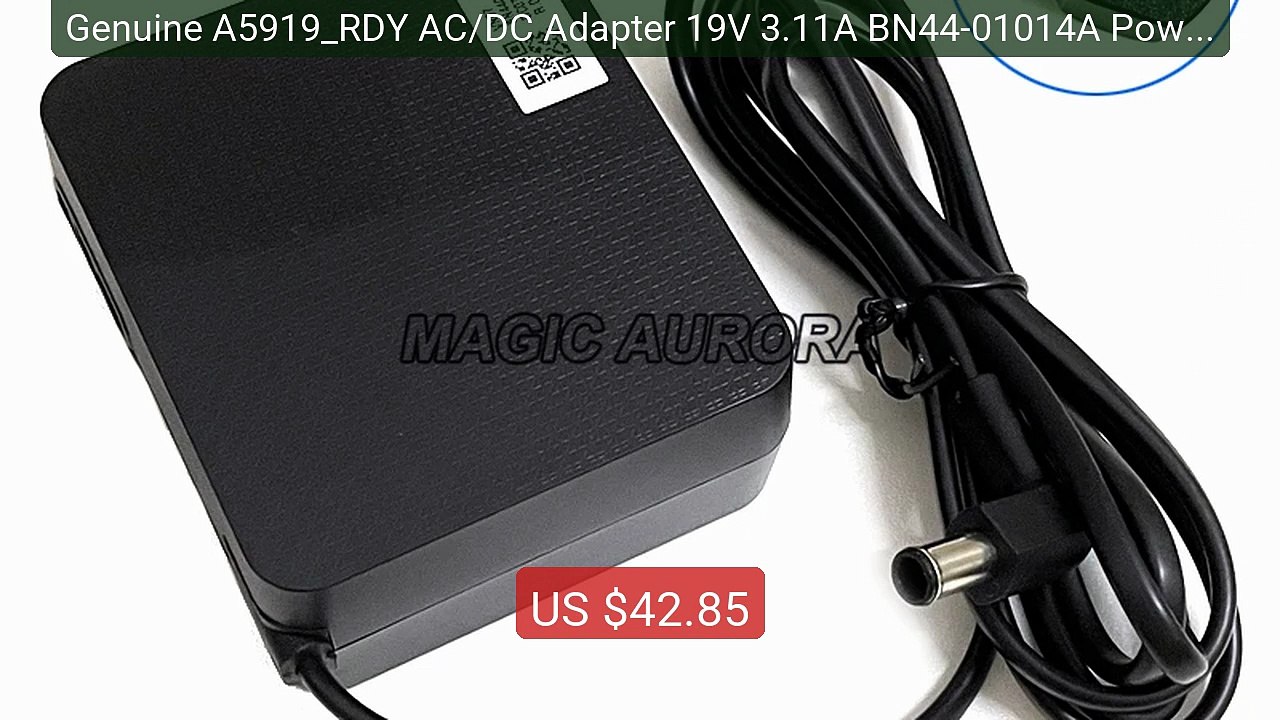 Genuine A5919_RDY AC/DC Adapter 19V 3.11A BN44-01014A Power Su... -- Hot Deal 2026 | Limited Offer!