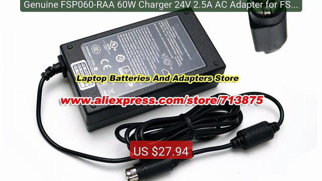 Genuine FSP060-RAA 60W Charger 24V 2.5A AC Adapter for FSP FSP060-R... Top Rated 2026 | Buy Now!